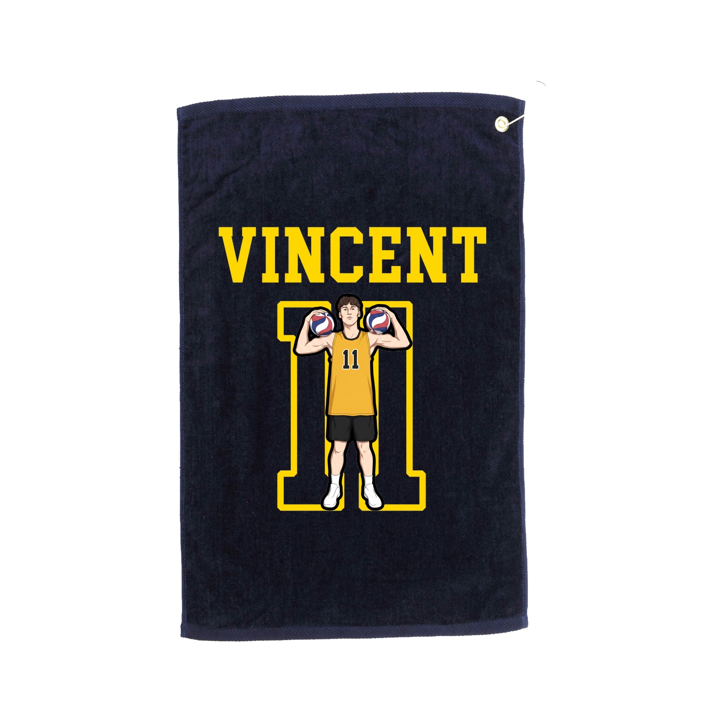 Golf Towel — Shirsey in Navy