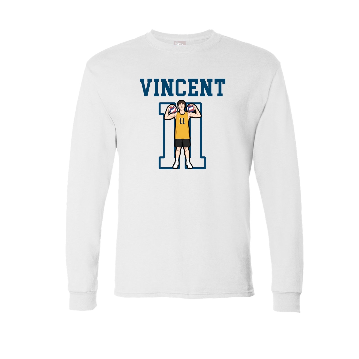 Long Sleeve Tee — Shirsey in White