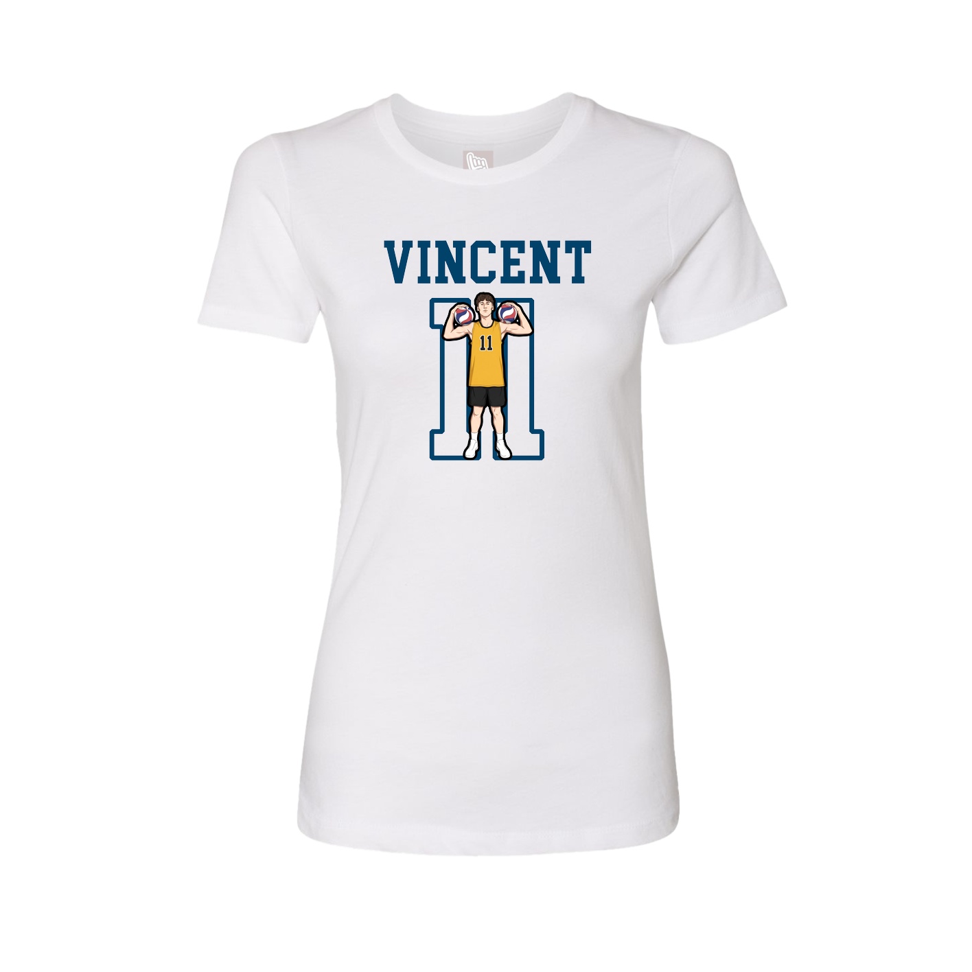 Fitted Women's Tee — Shirsey in White