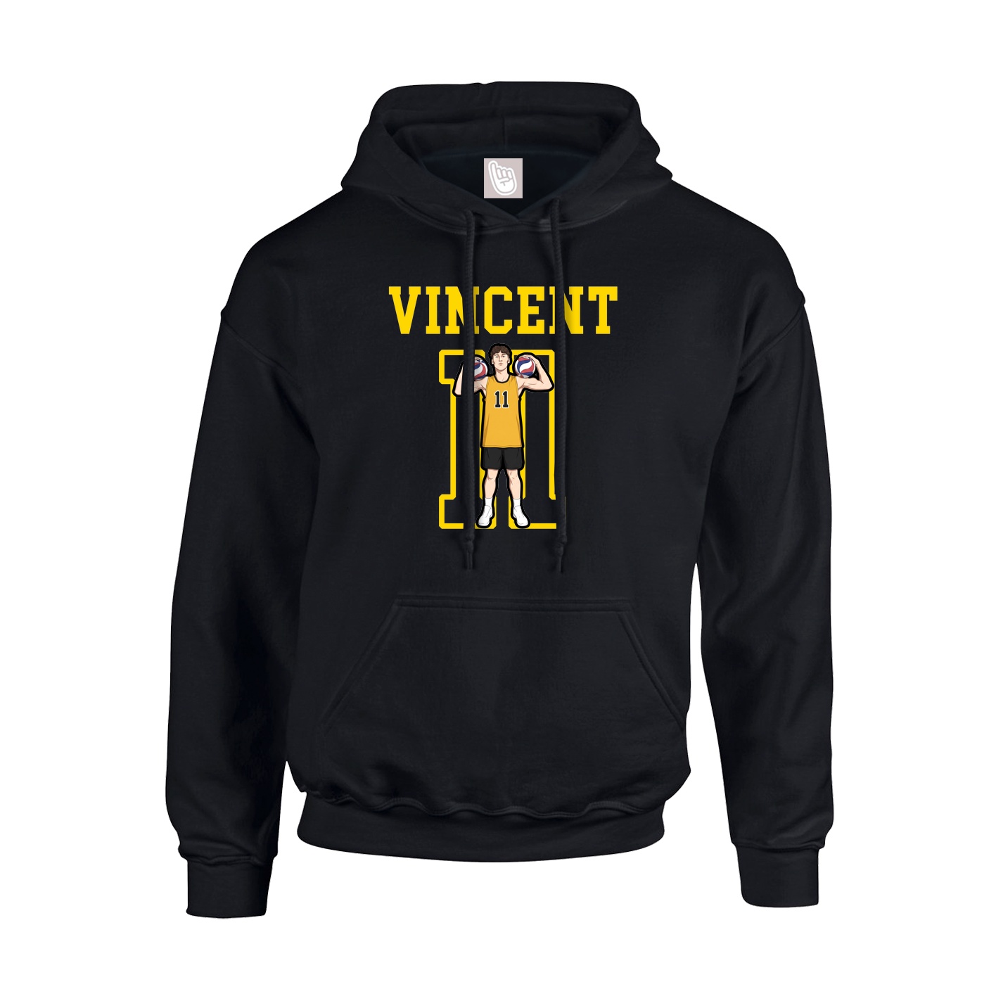 Youth Hoodie — Shirsey in Black