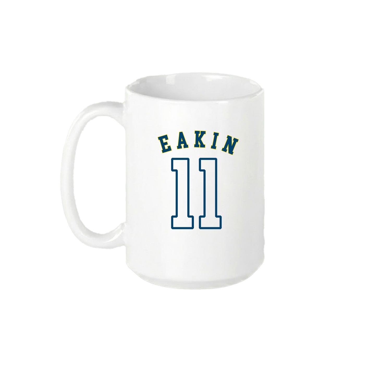 15oz Coffee Mug — Shirsey Arch in White