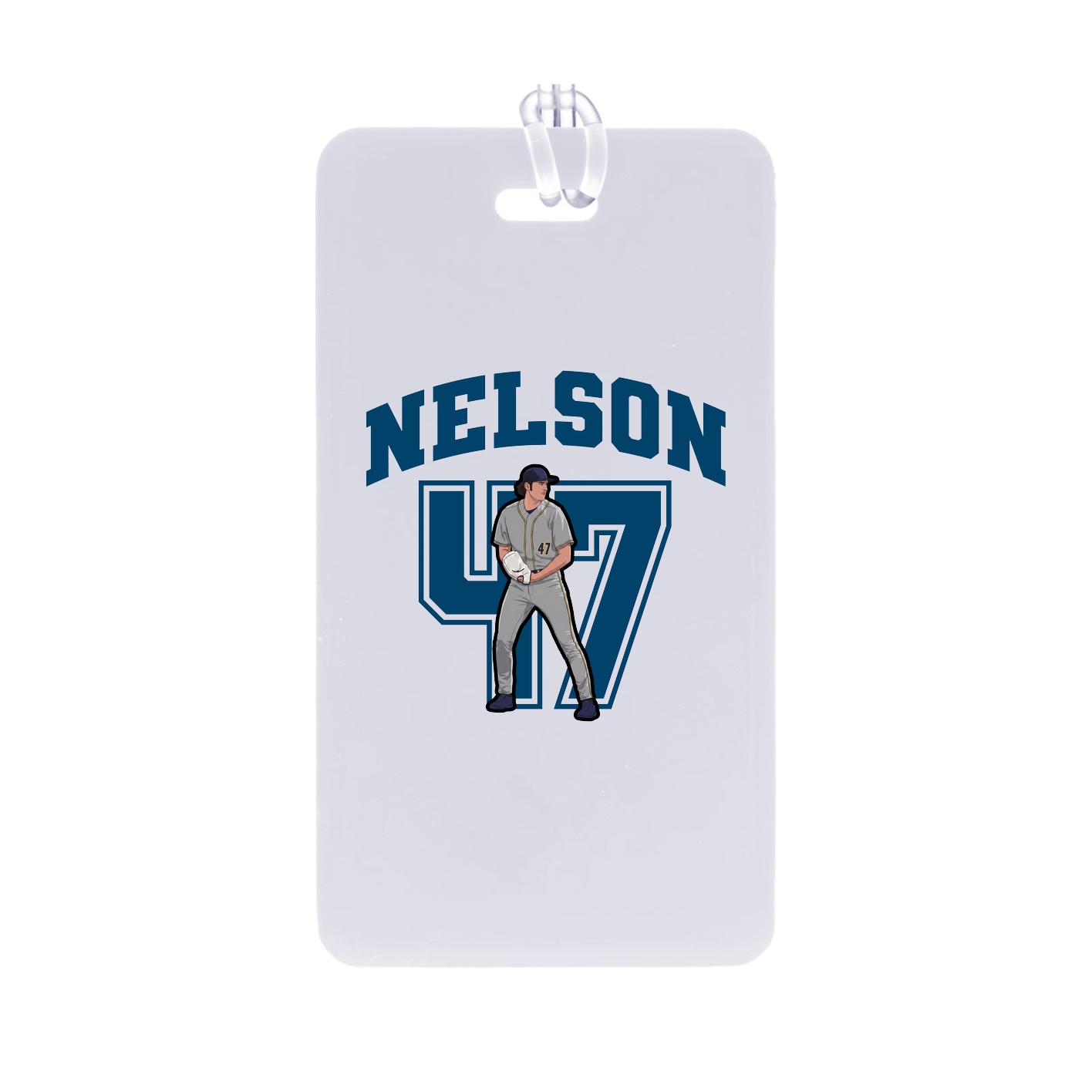 Bag Tag — Number in Classic
