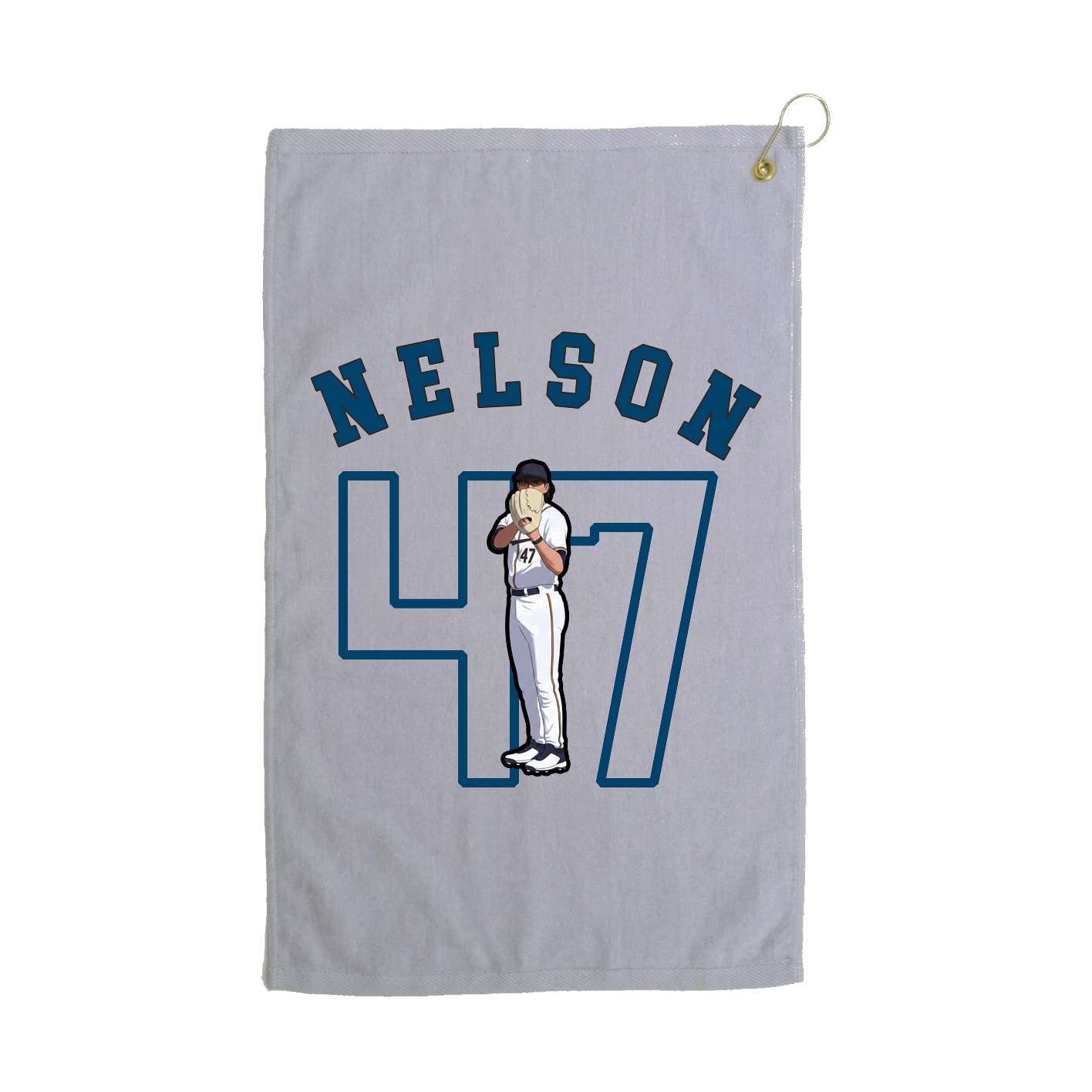 Golf Towel — Shirsey Arch in Grey