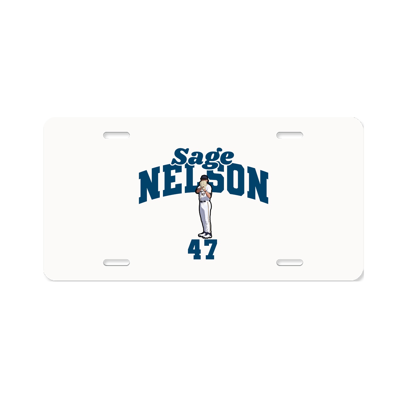 License Plate — Signature Arch in Classic