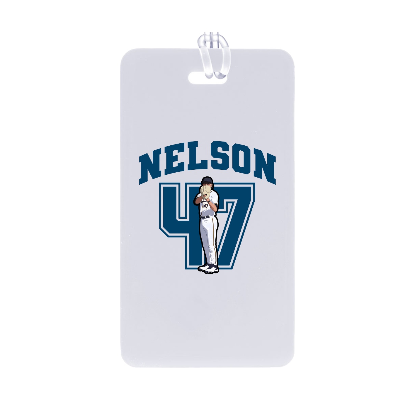 Bag Tag — Number in Classic