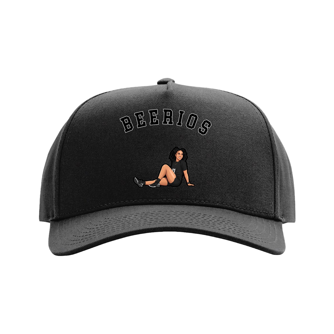 Full Fabric Five-Panel Champ Cap