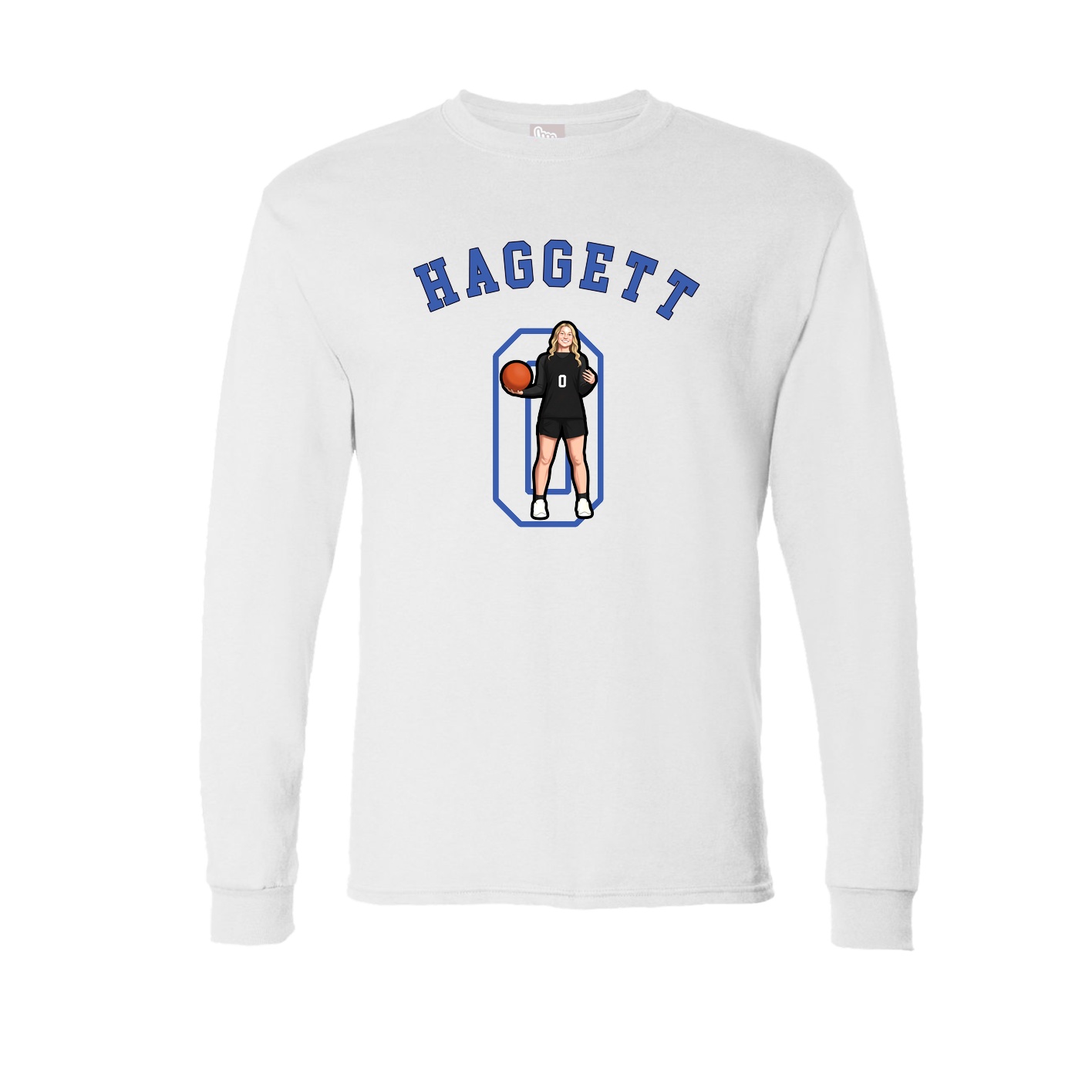 Long Sleeve Tee — Shirsey Arch in White