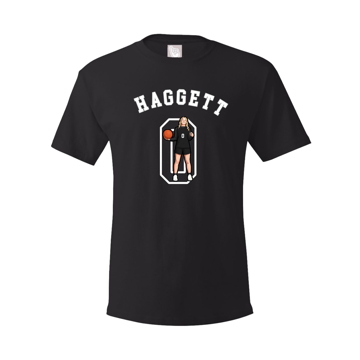 Youth Tee — Shirsey Arch in Black