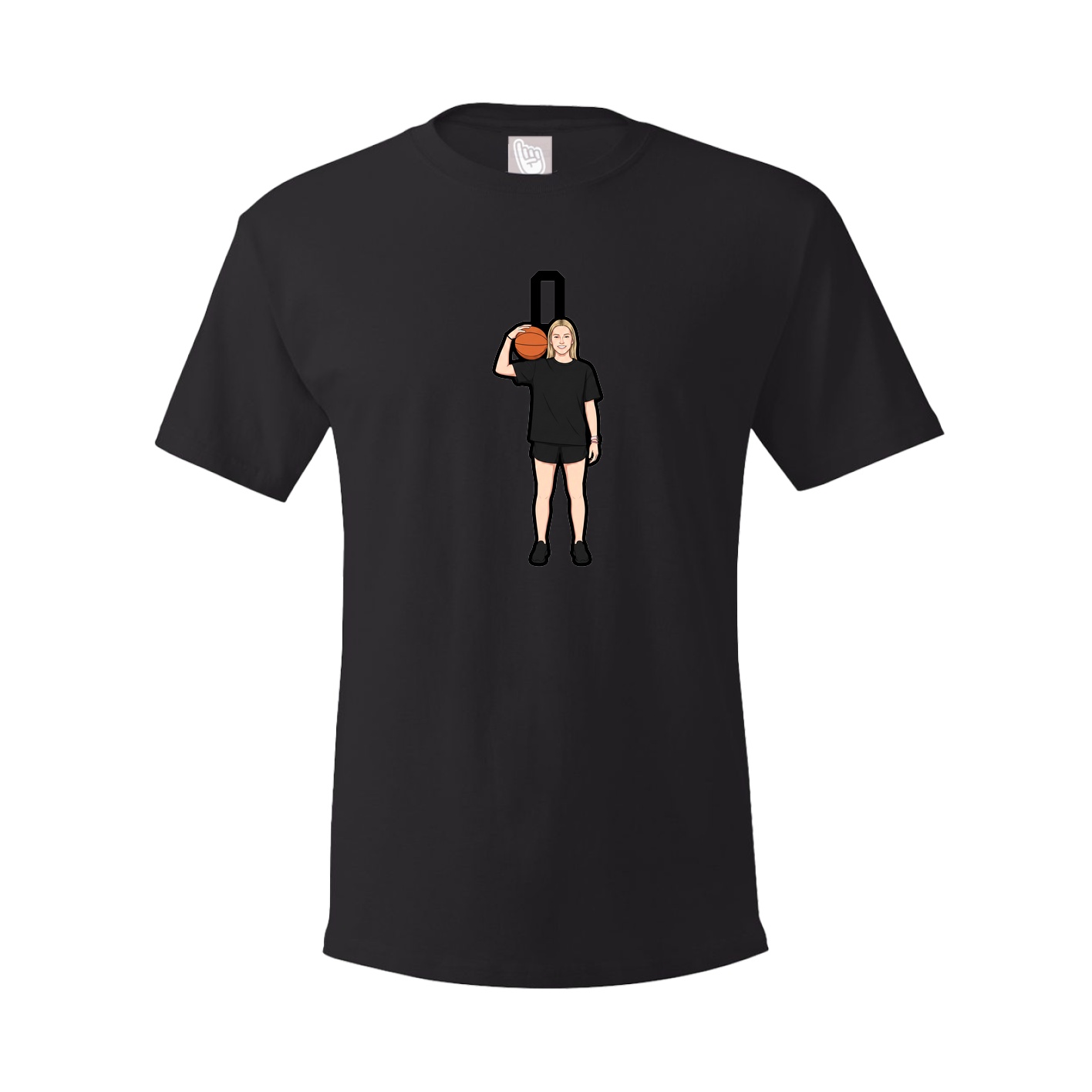 Tee — Number Top in Black
