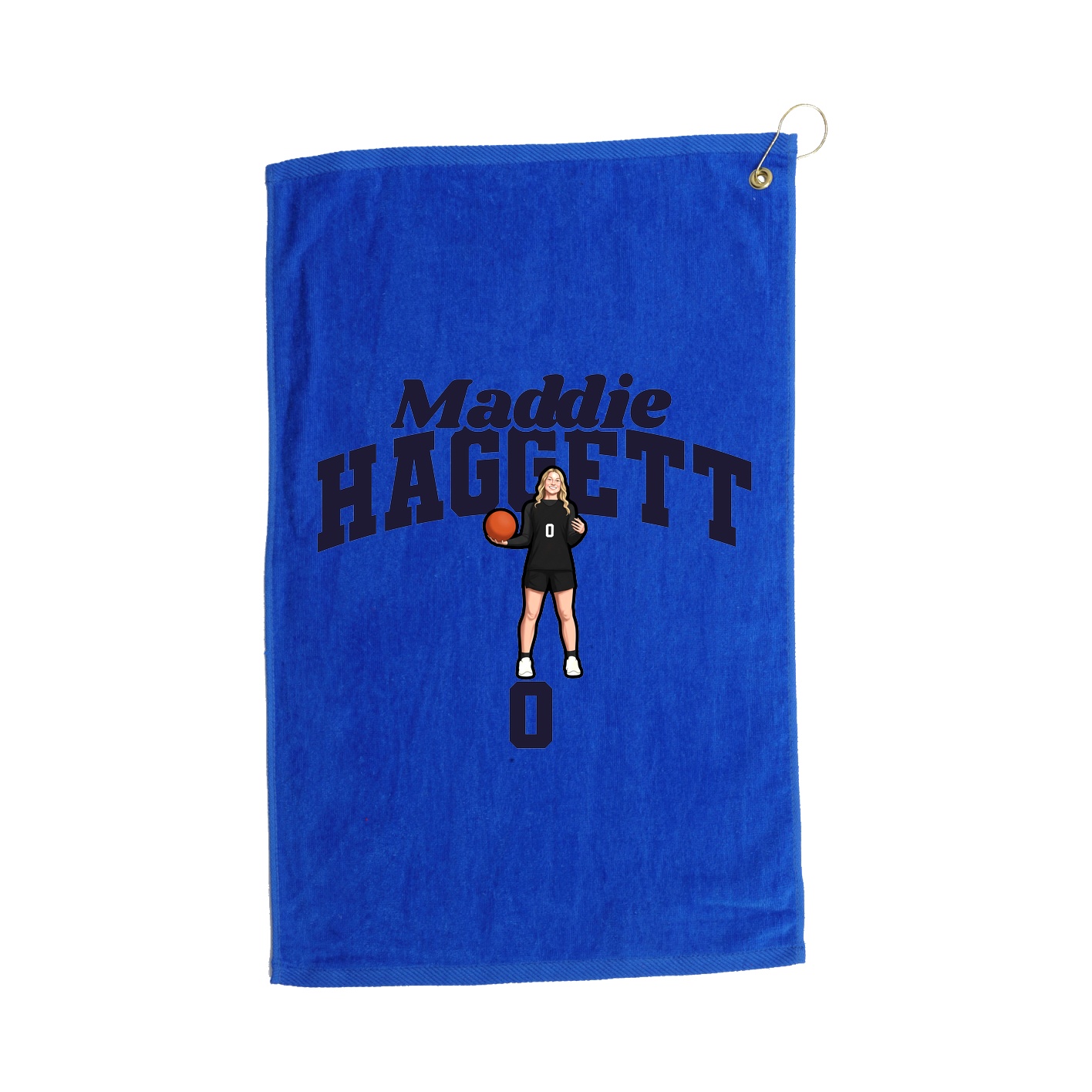 Golf Towel — Signature Arch in Royal
