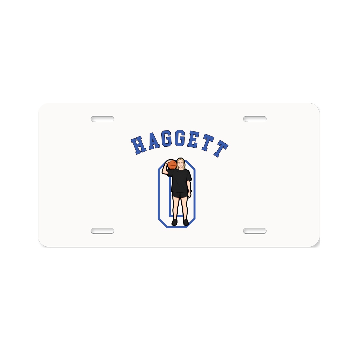 License Plate — Shirsey Arch in Classic