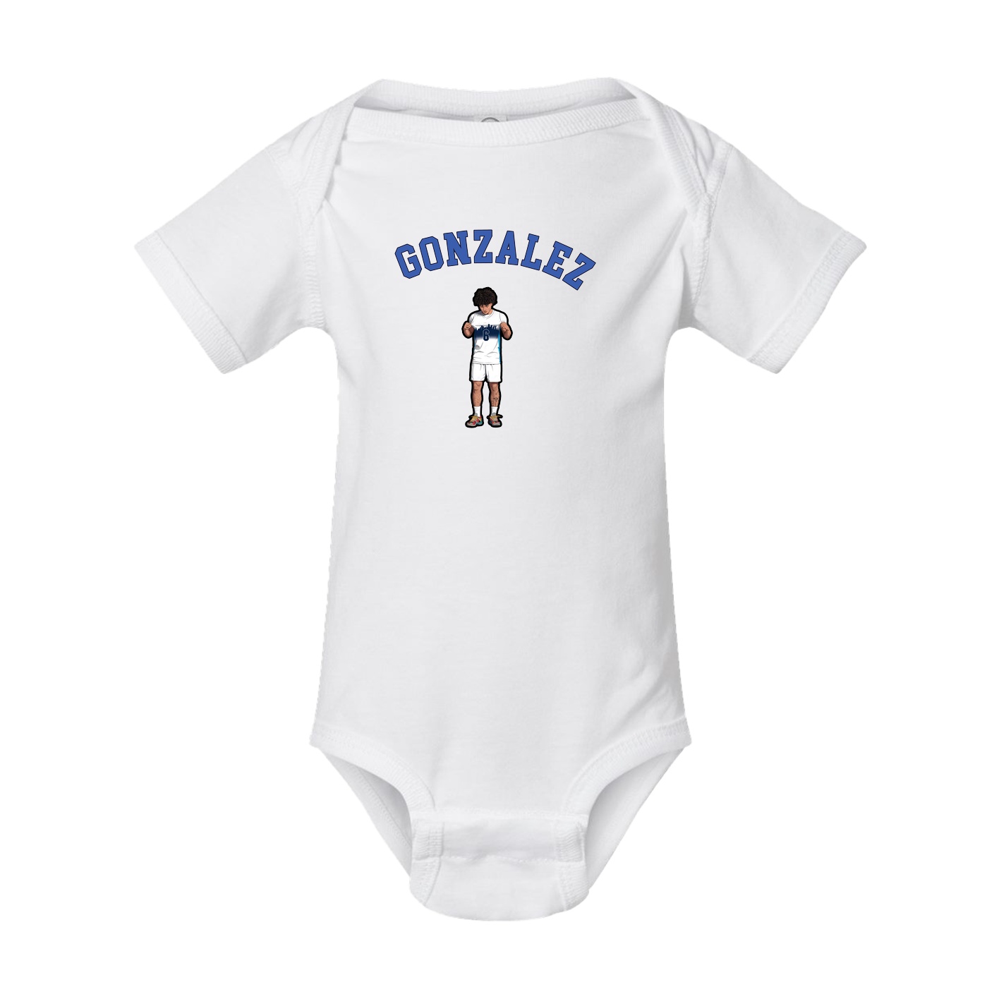 Baby Onesie — Shirsey Arch in White