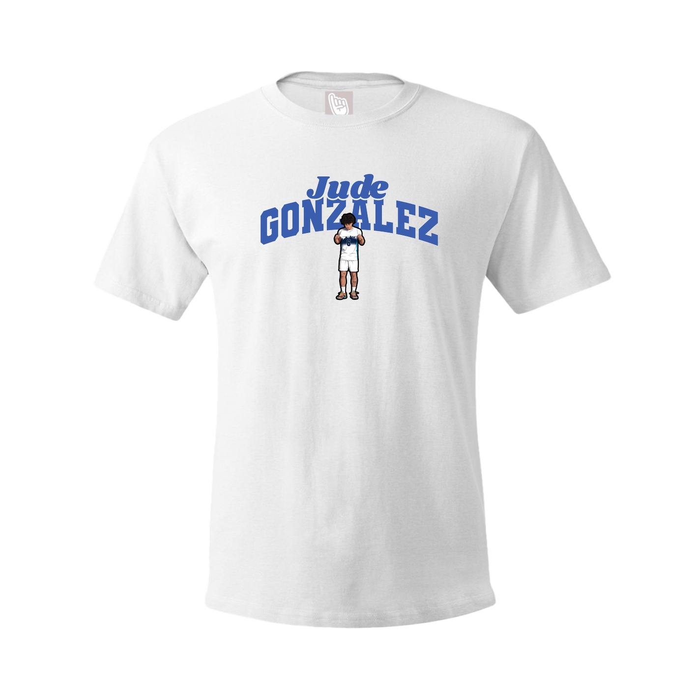 Youth Tee — Signature Arch in White