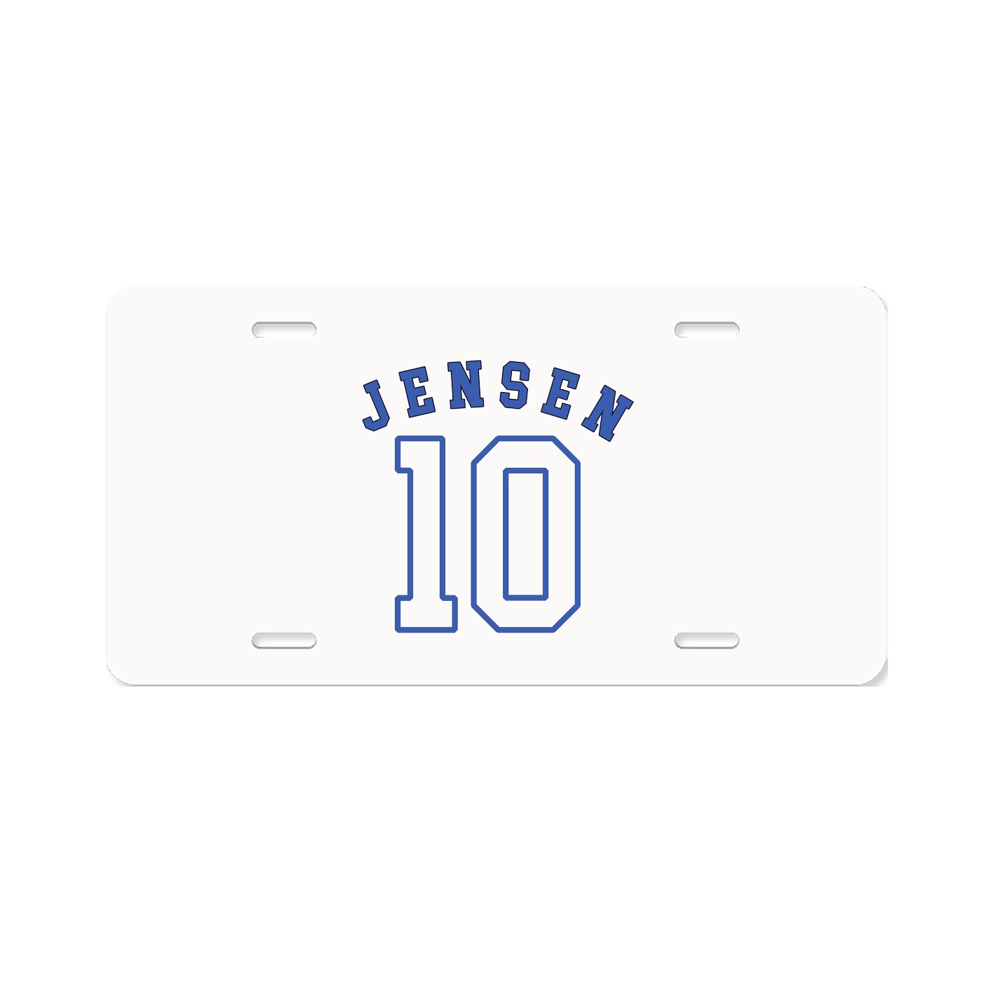 License Plate — Shirsey Arch in Classic
