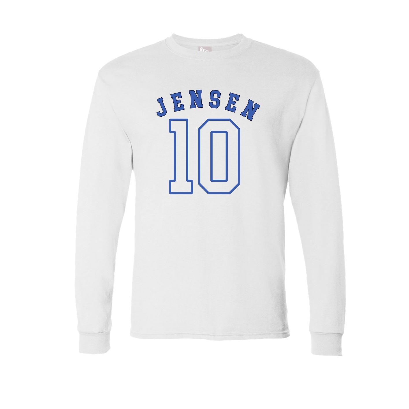 Long Sleeve Tee — Shirsey Arch in White