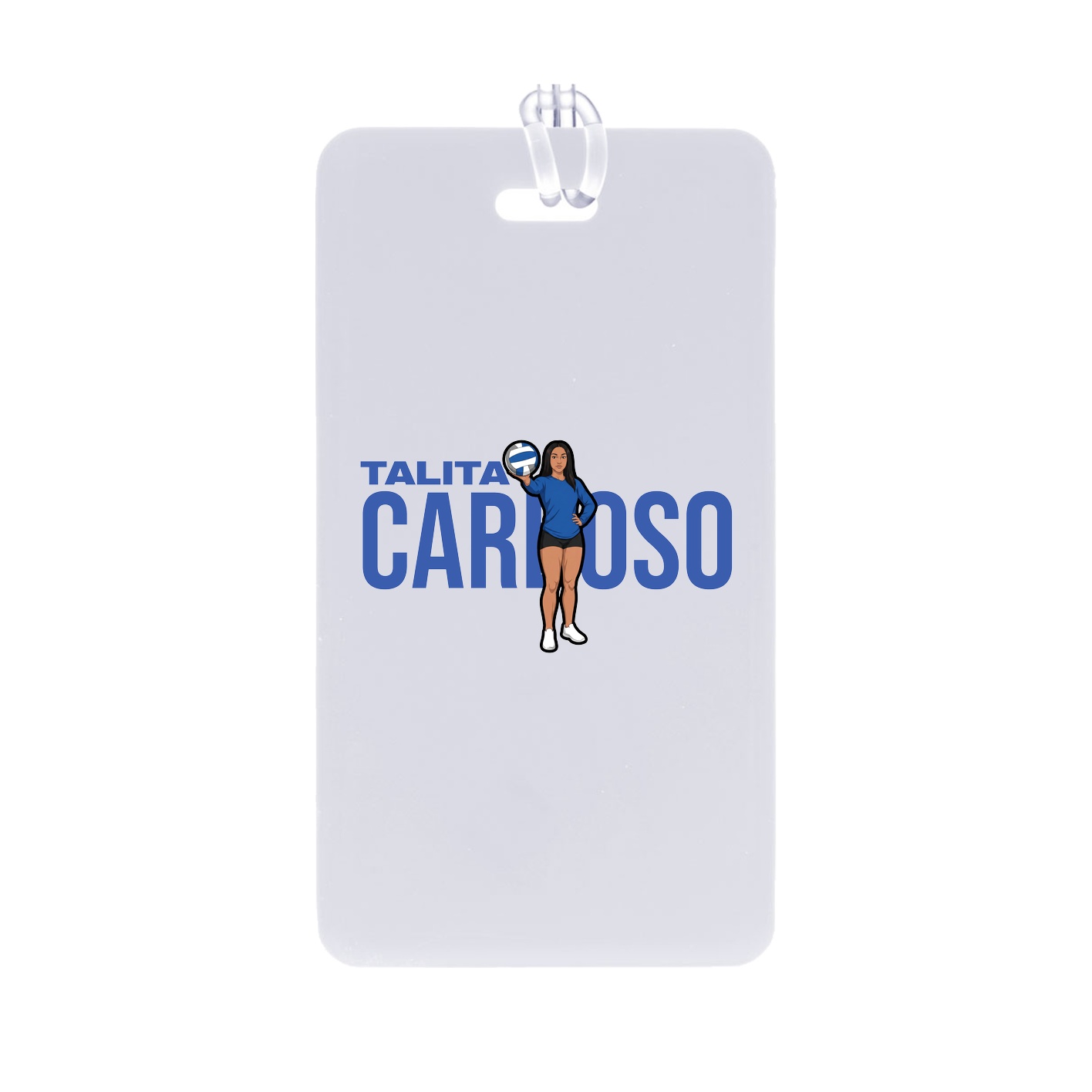 Bag Tag — Player Name in Classic