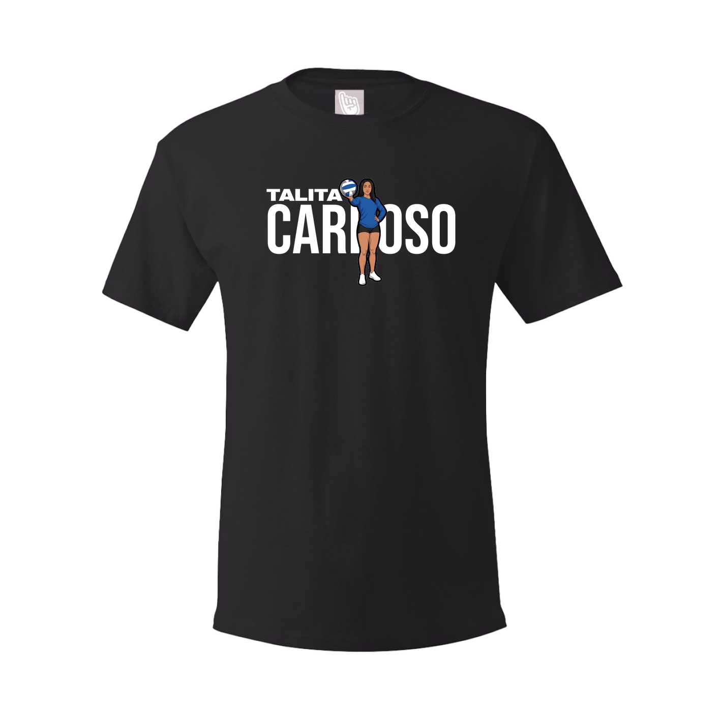 Tee — Player Name in Black