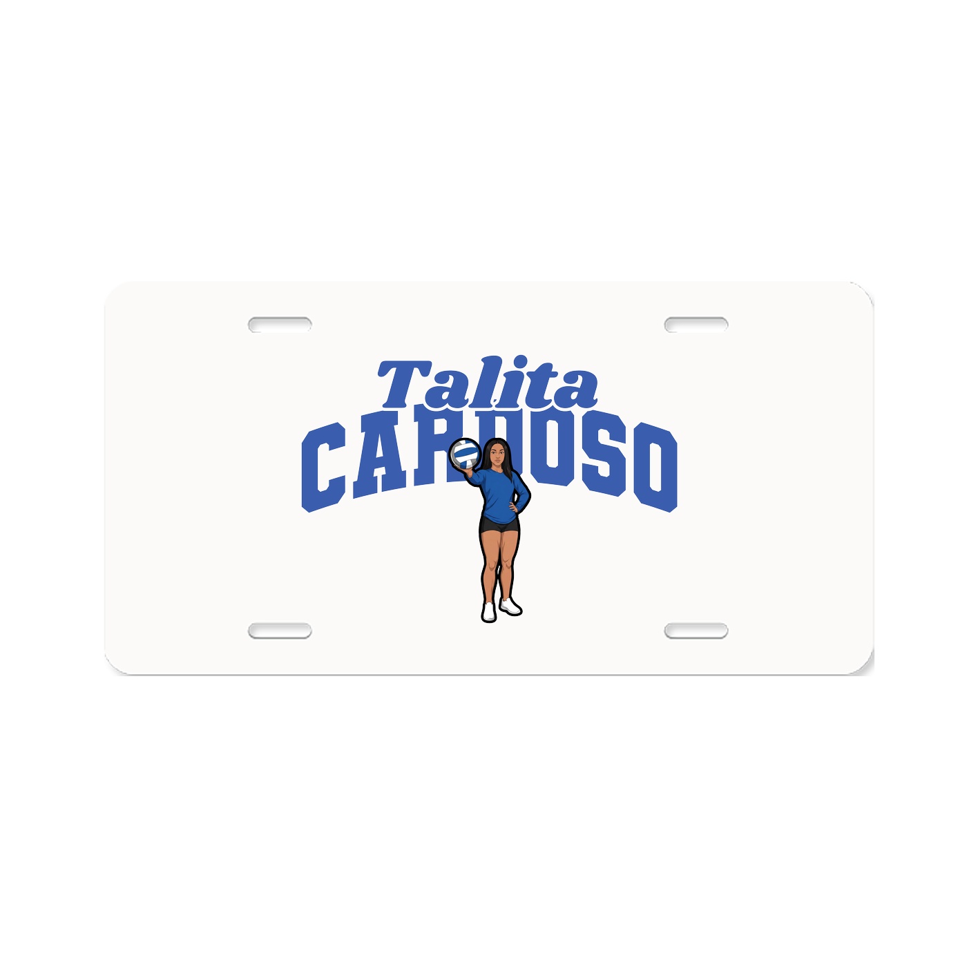 License Plate — Signature Arch in Classic