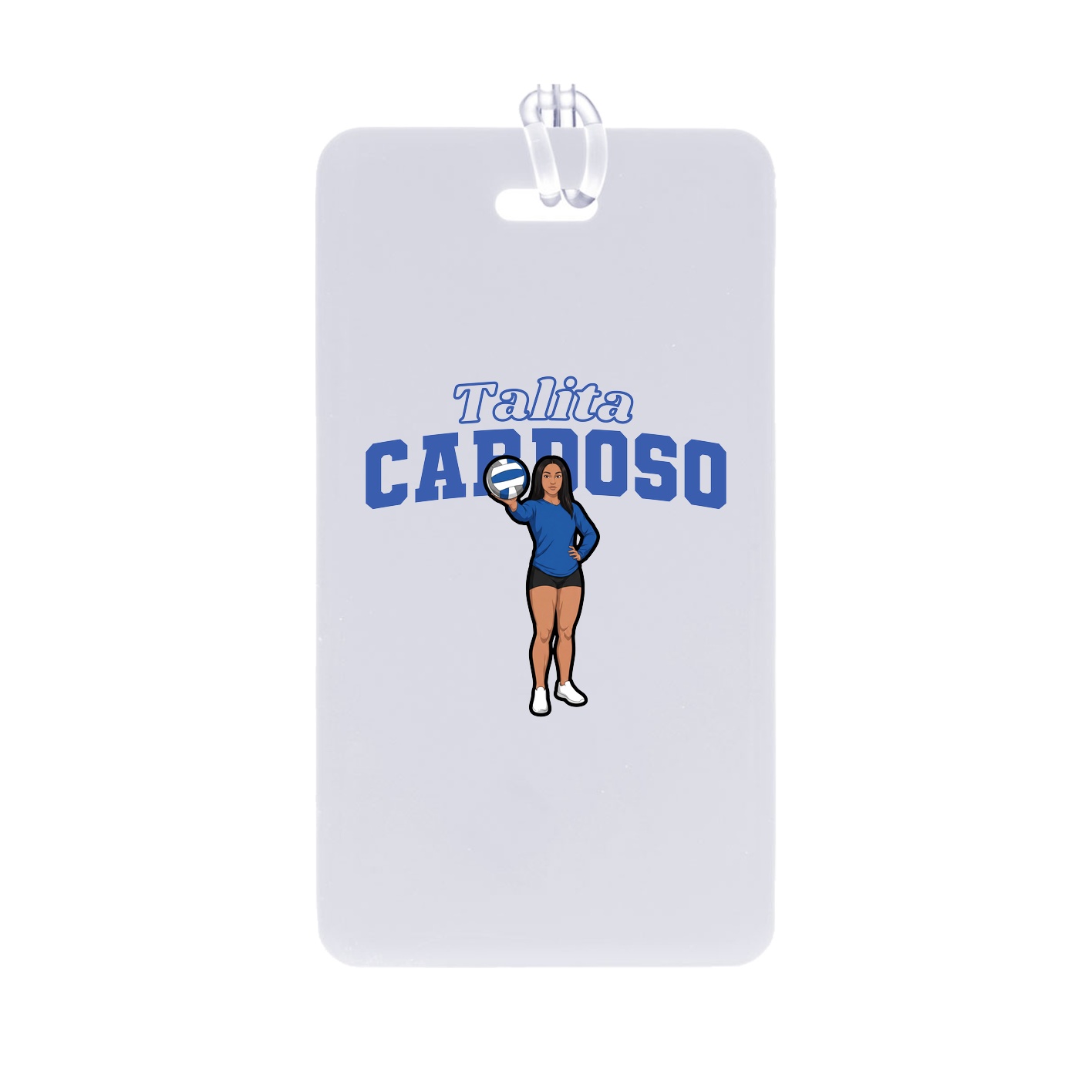 Bag Tag — Name Arch in Classic