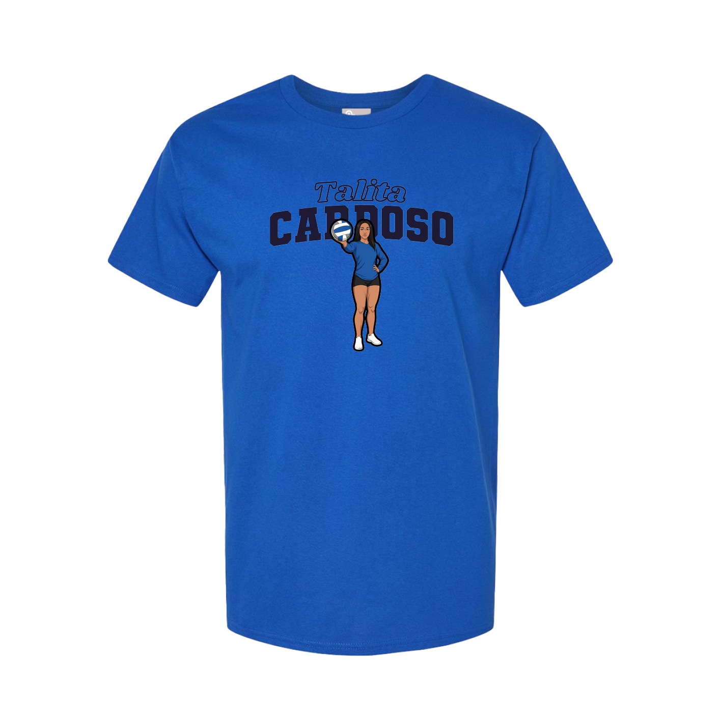 Tee — Name Arch in Royal
