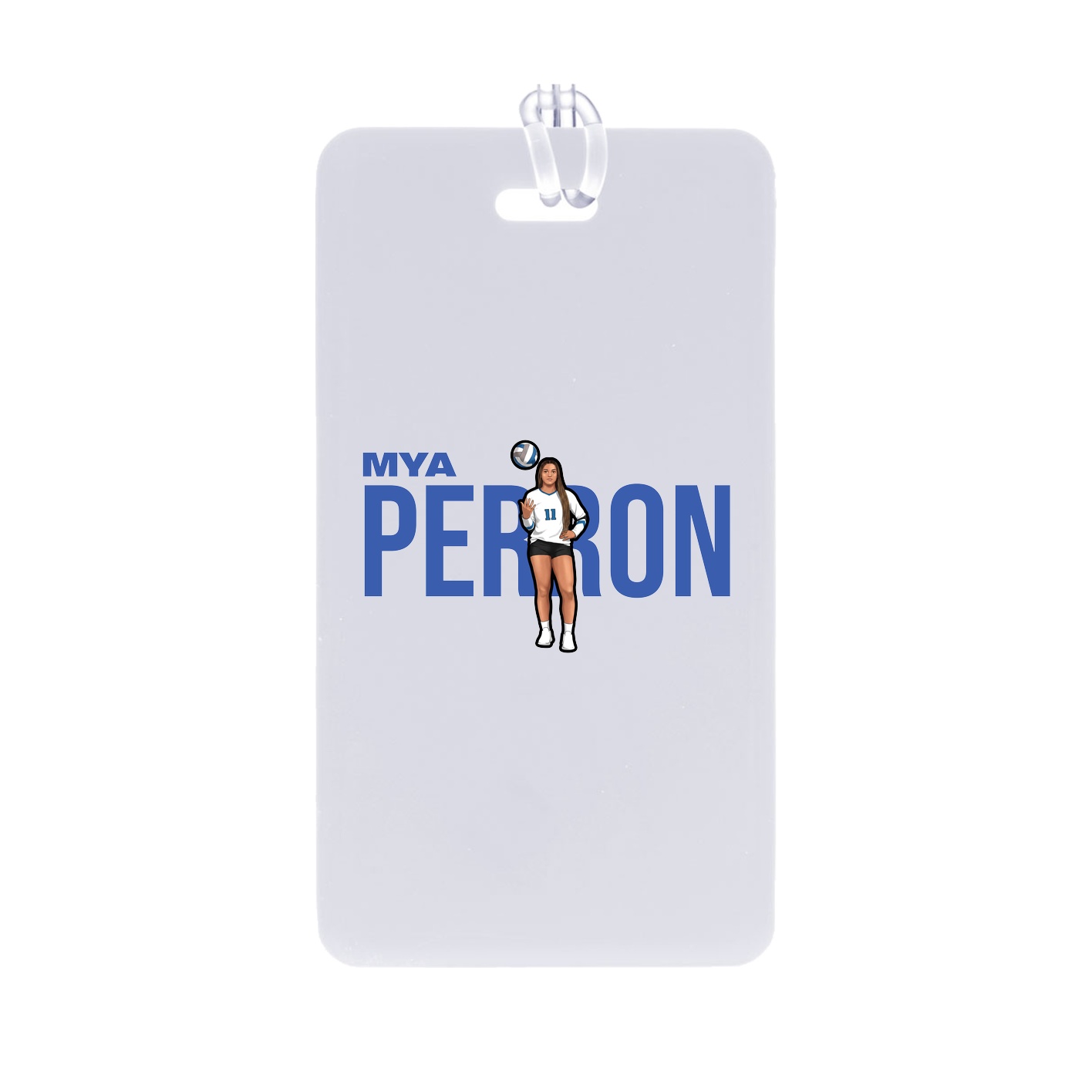 Bag Tag — Player Name in Classic