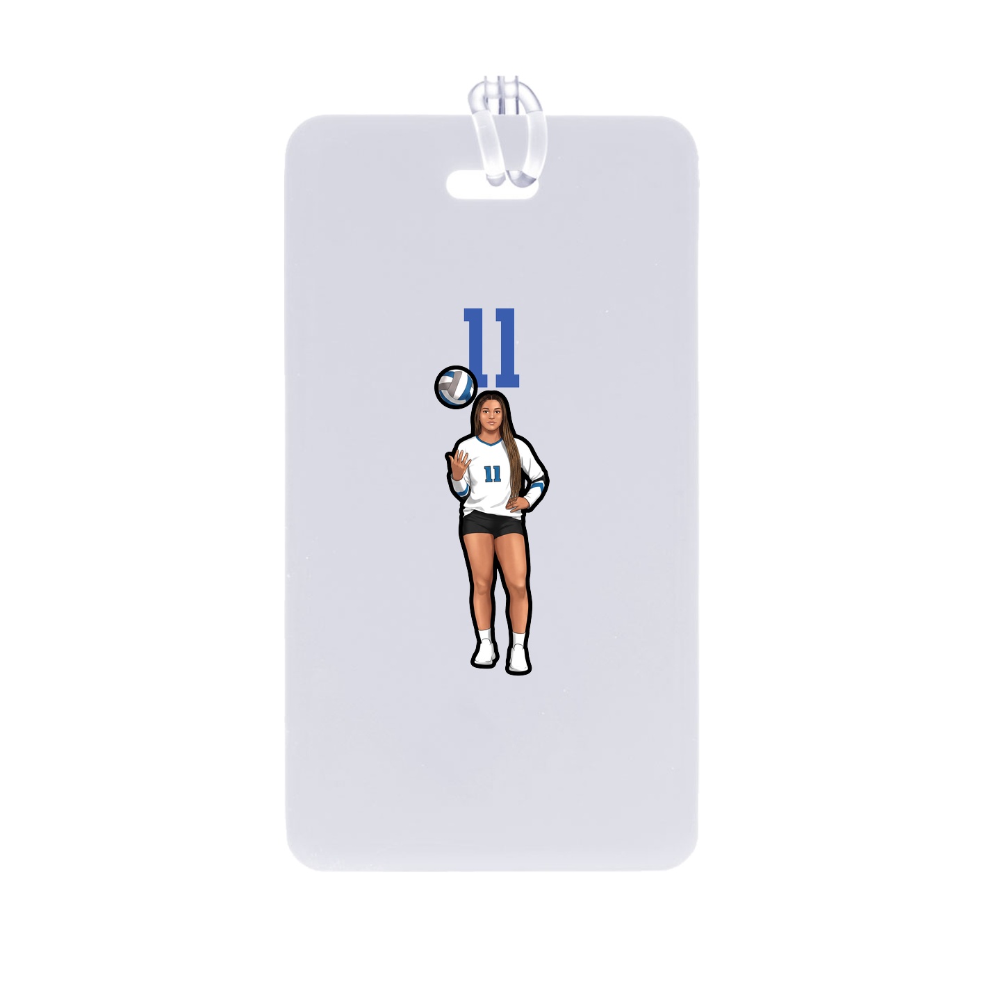 Bag Tag — Number Top in Classic