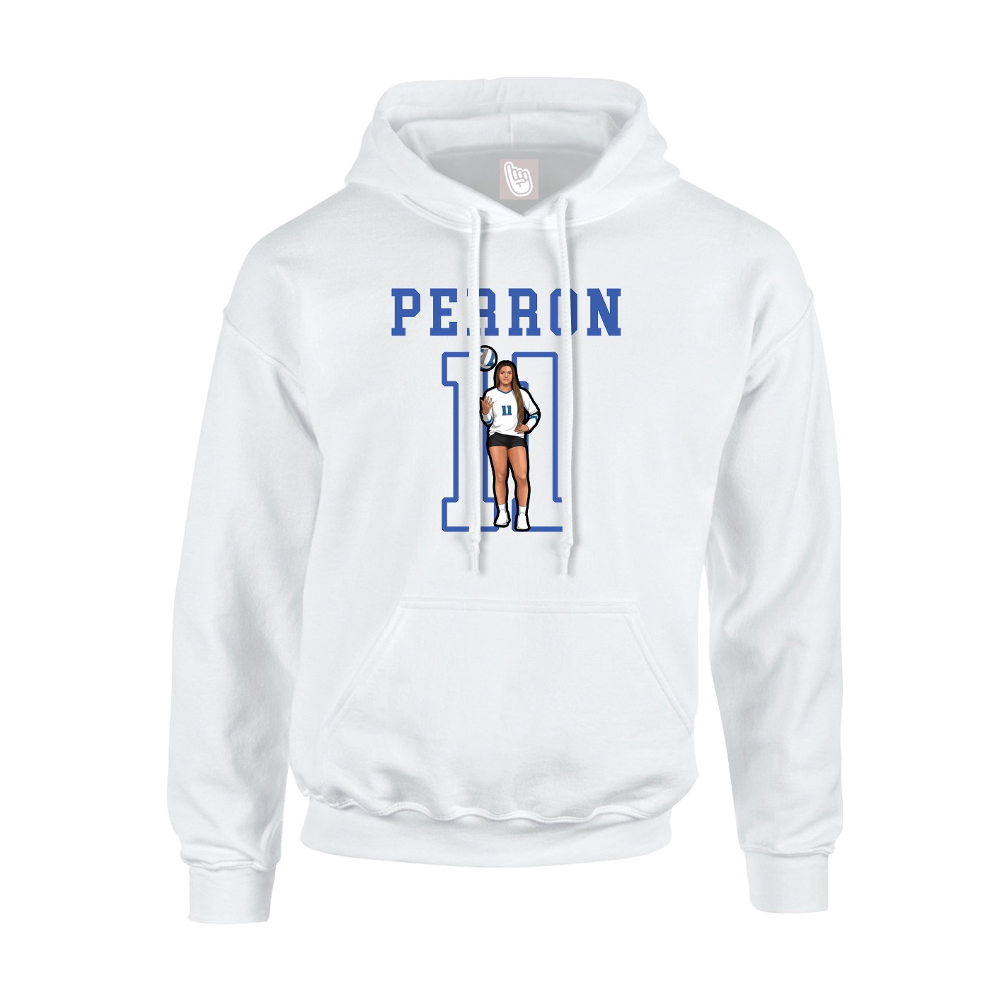 Youth Hoodie — Shirsey in White
