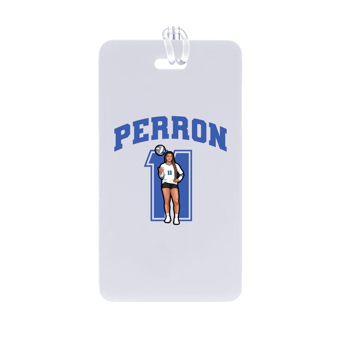 Bag Tag — Number in Classic