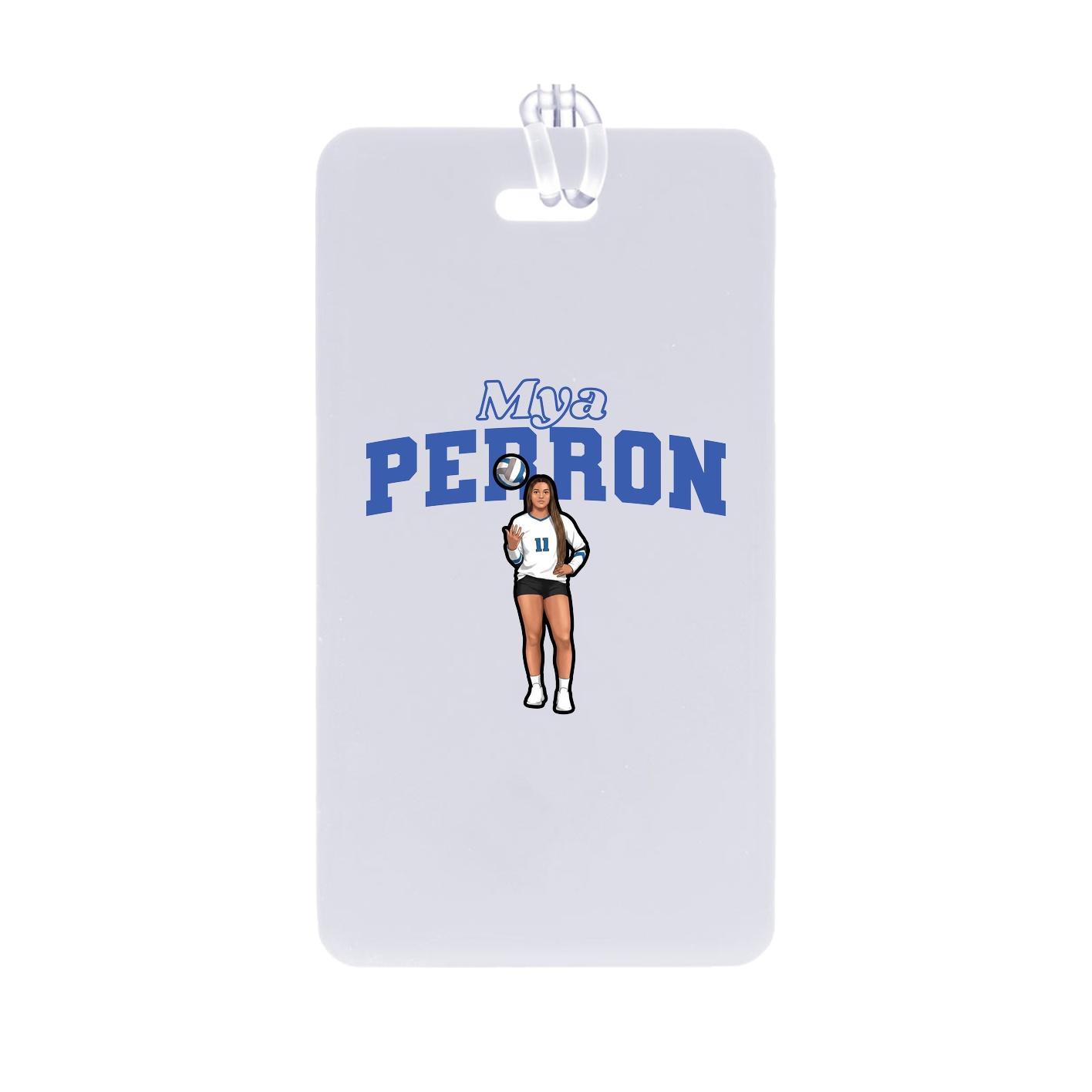 Bag Tag — Name Arch in Classic
