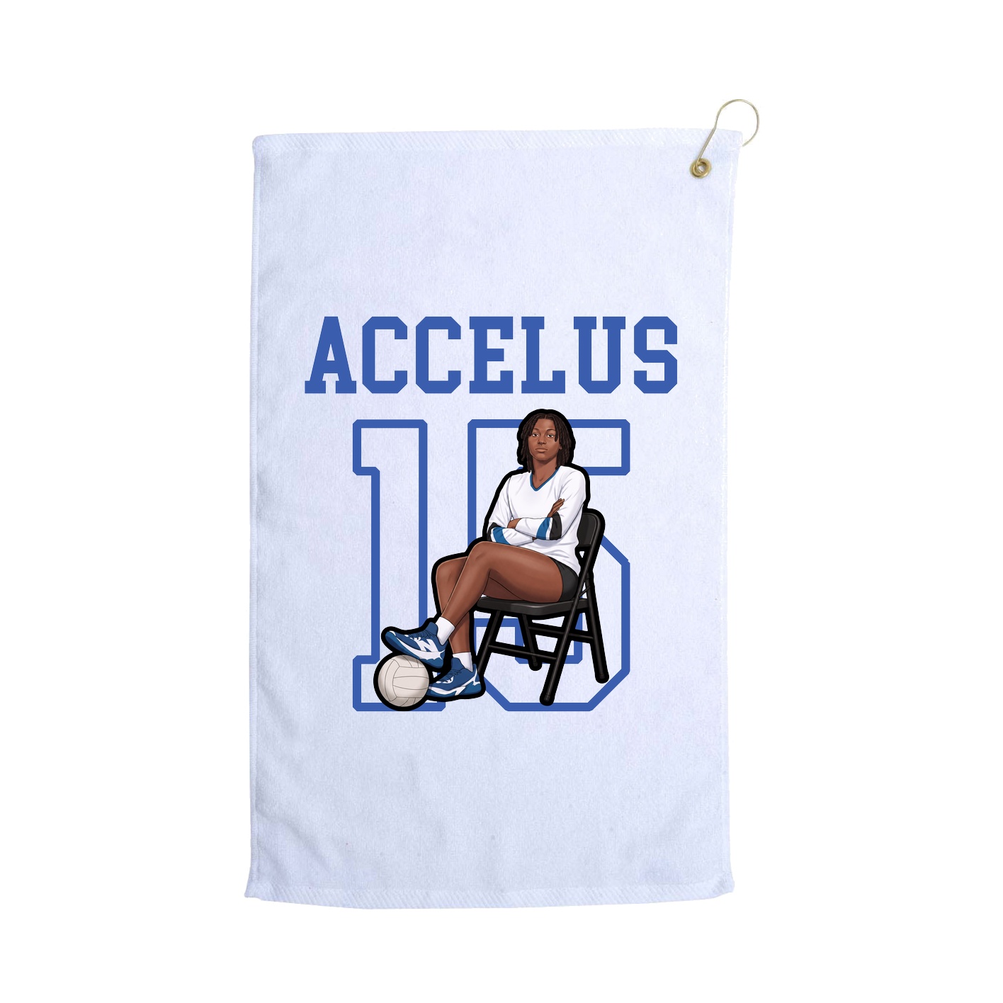 Golf Towel — Shirsey in White