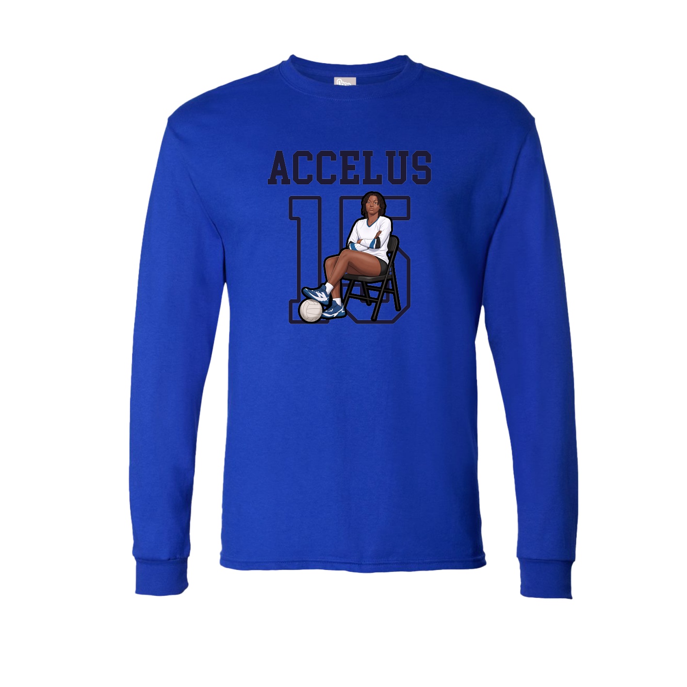 Long Sleeve Tee — Shirsey in Royal