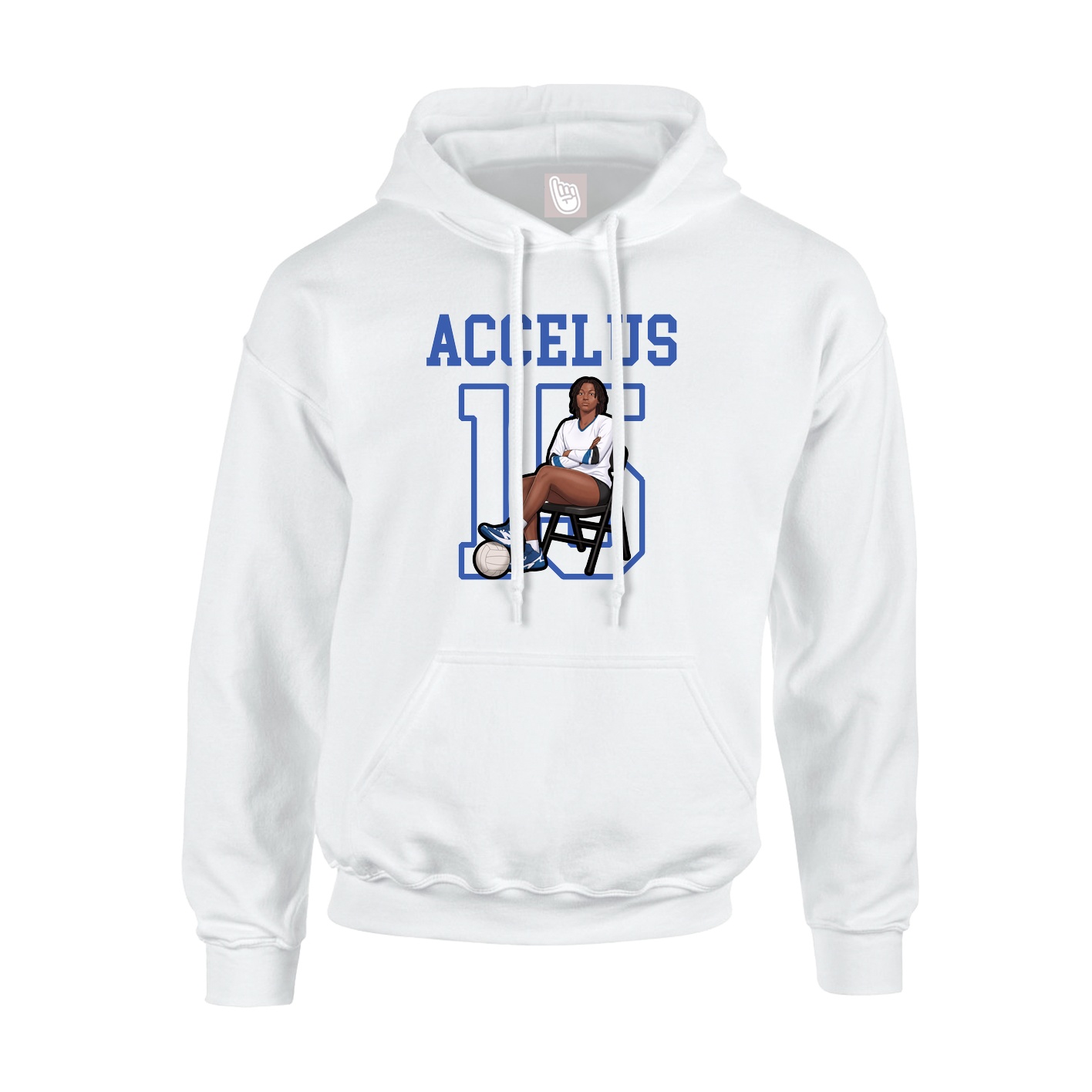 Youth Hoodie — Shirsey in White