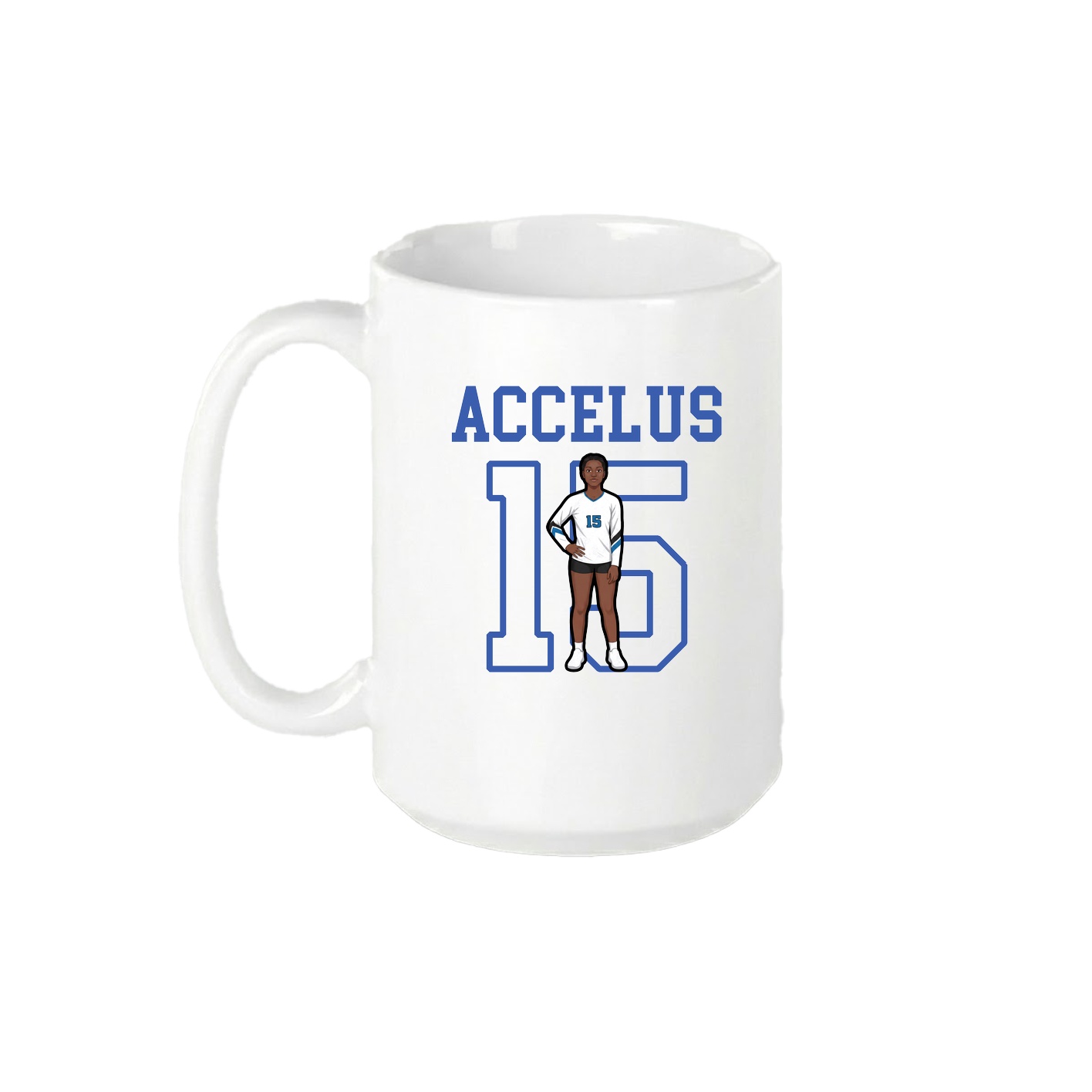 15oz Coffee Mug — Shirsey in White