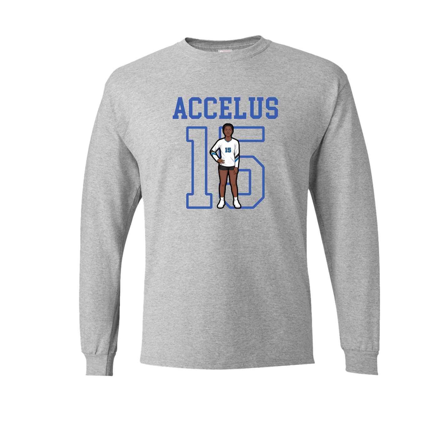 Long Sleeve Tee — Shirsey in Grey