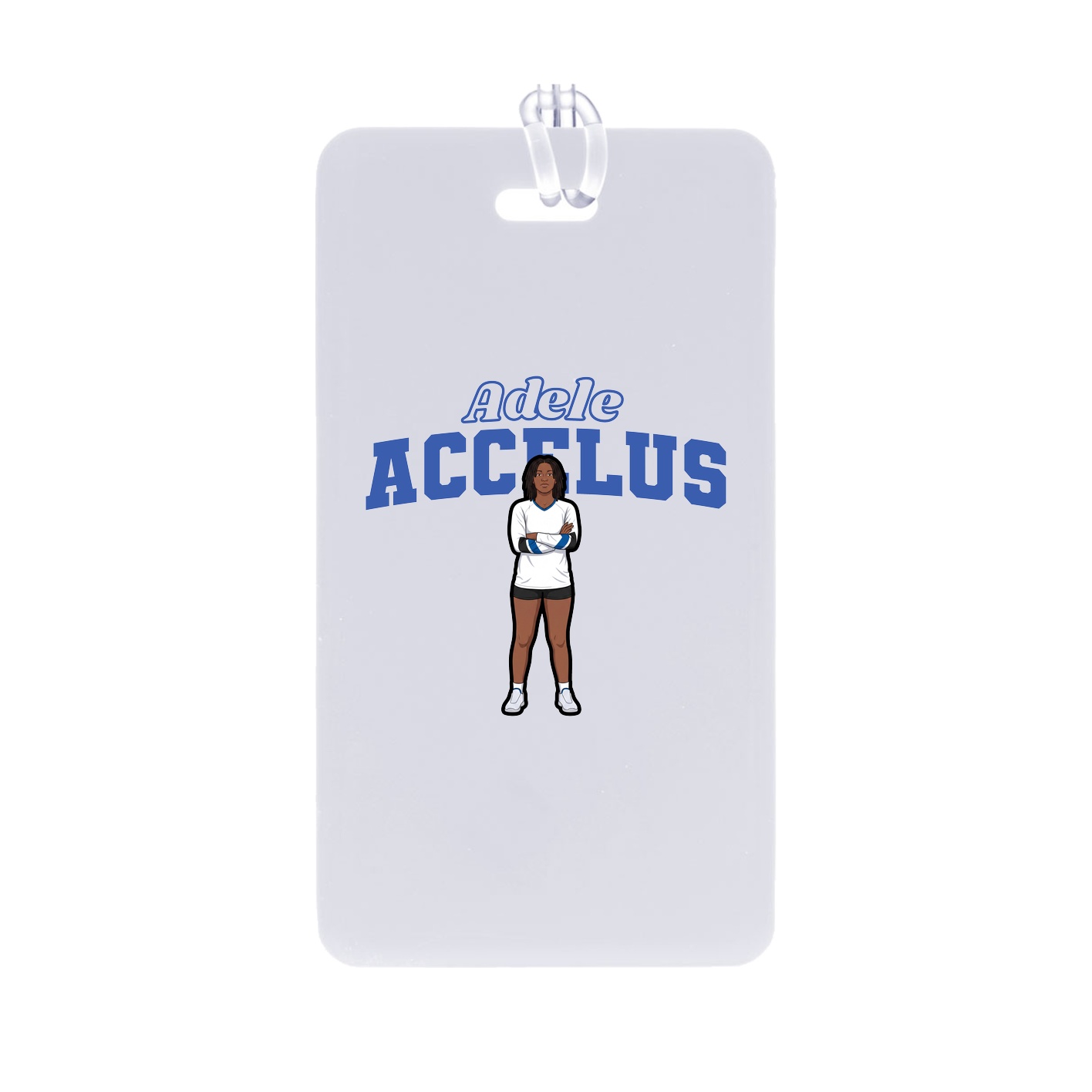 Bag Tag — Name Arch in Classic