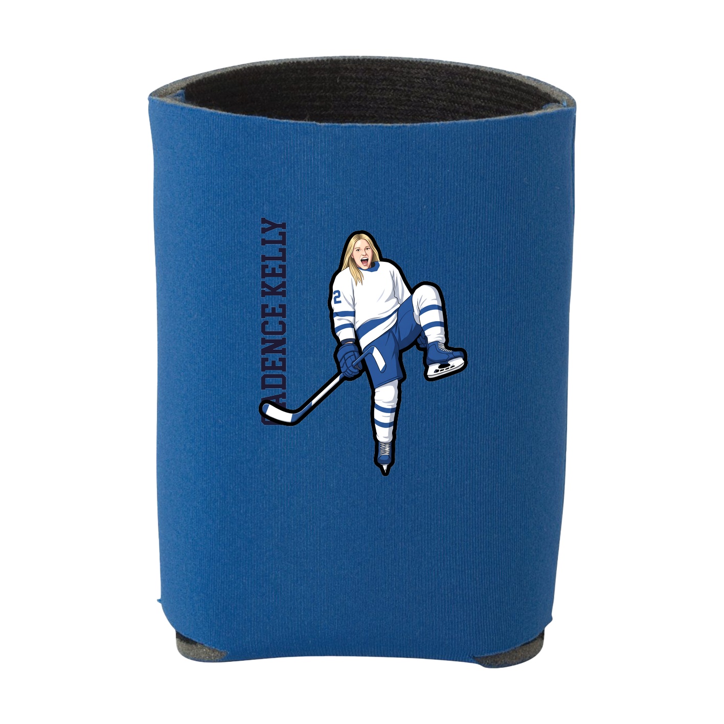 Can Holder — Name Vertical in Royal
