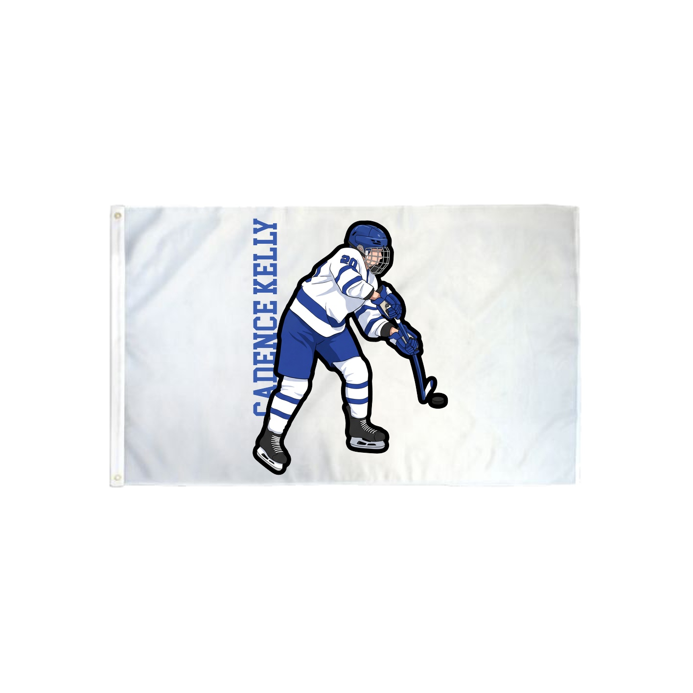 3x5 Flag — Name Vertical in Classic