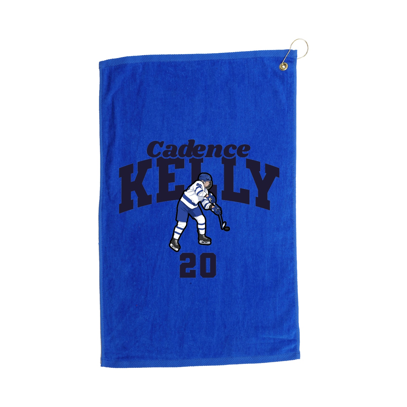 Golf Towel — Signature Arch in Royal