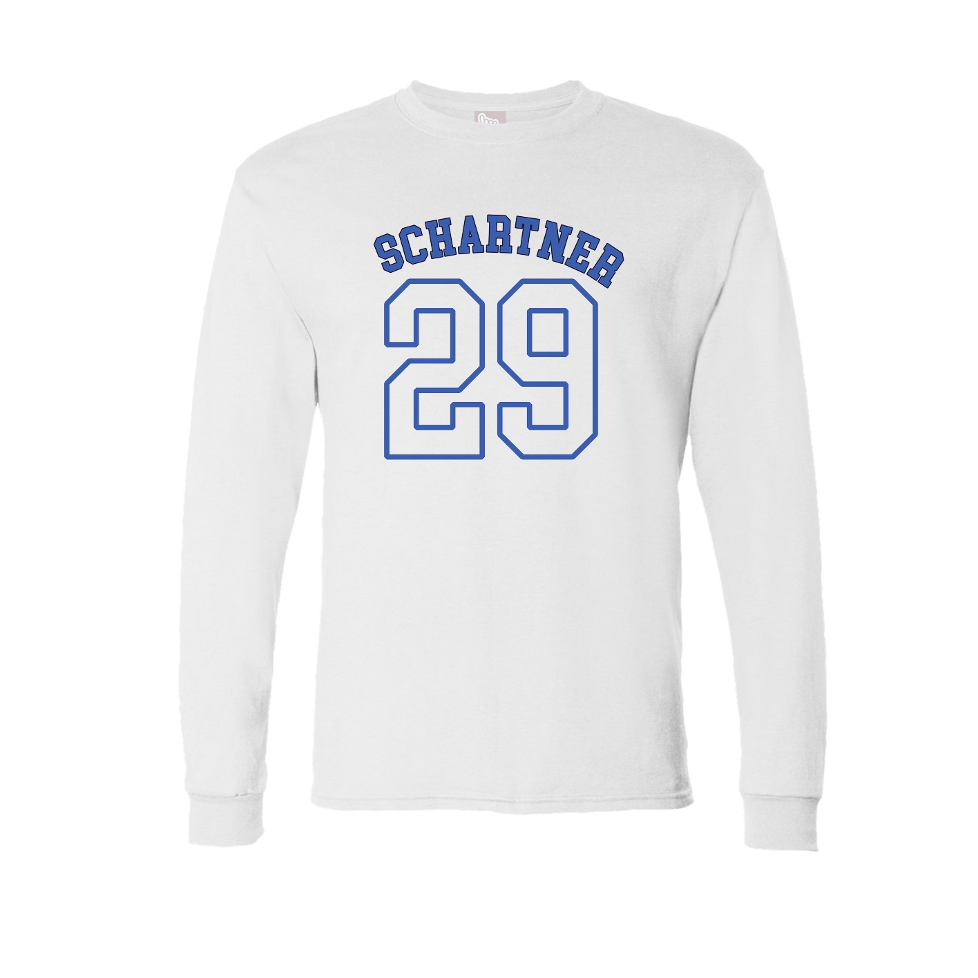 Long Sleeve Tee — Shirsey Arch in White