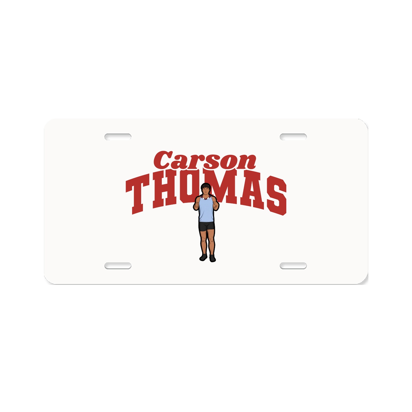 License Plate — Signature Arch in Classic