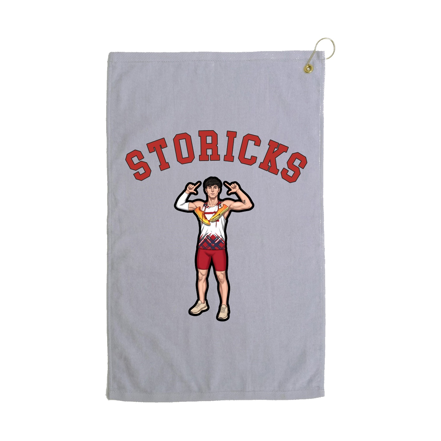 Golf Towel — Shirsey Arch in Grey
