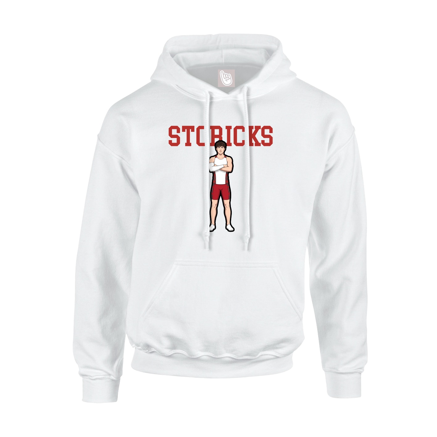 Hoodie — Shirsey in White