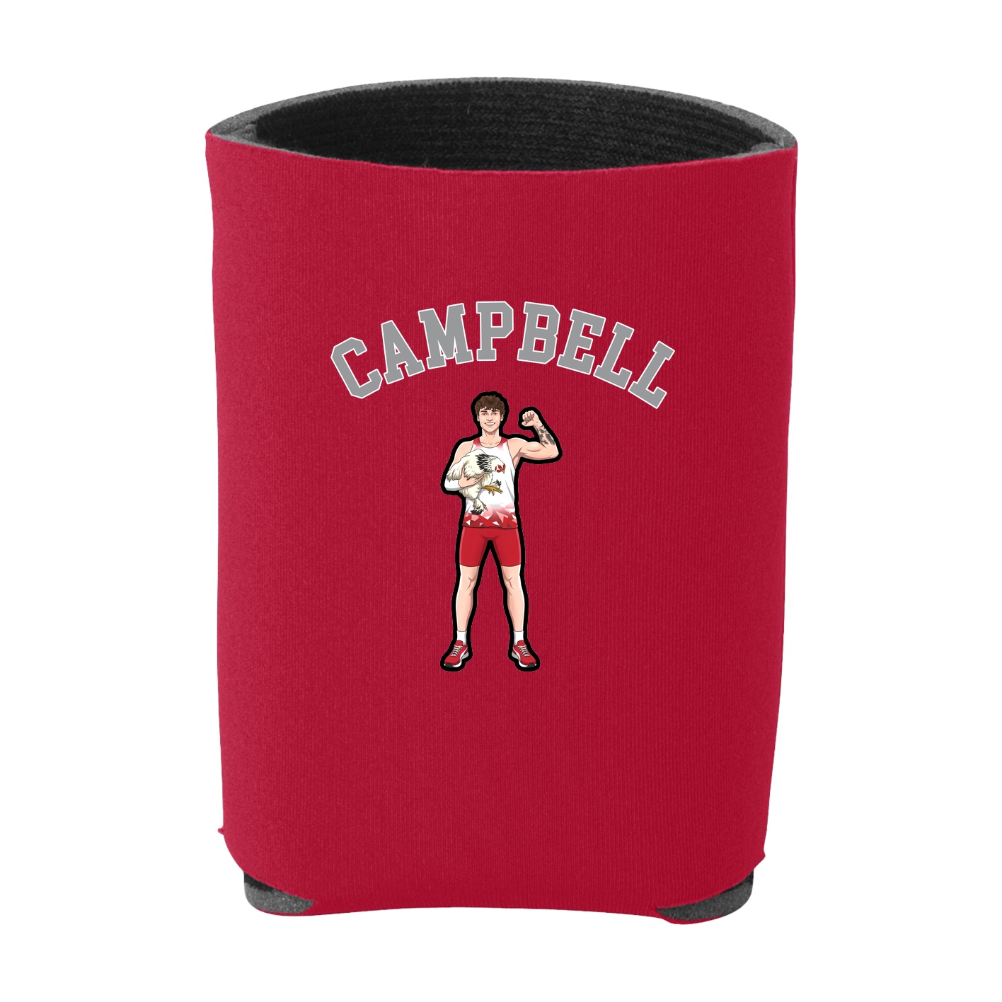 Can Holder — Shirsey Arch in Red