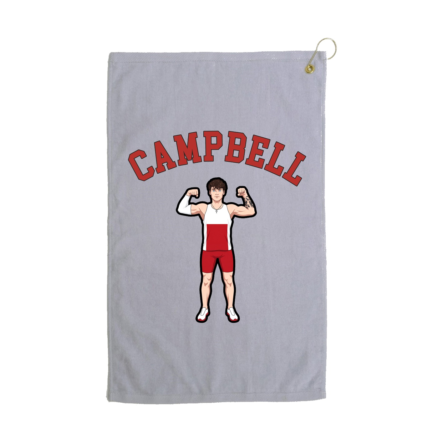 Golf Towel — Shirsey Arch in Grey