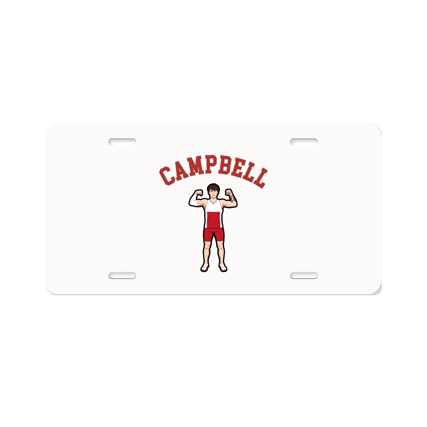 License Plate — Shirsey Arch in Classic
