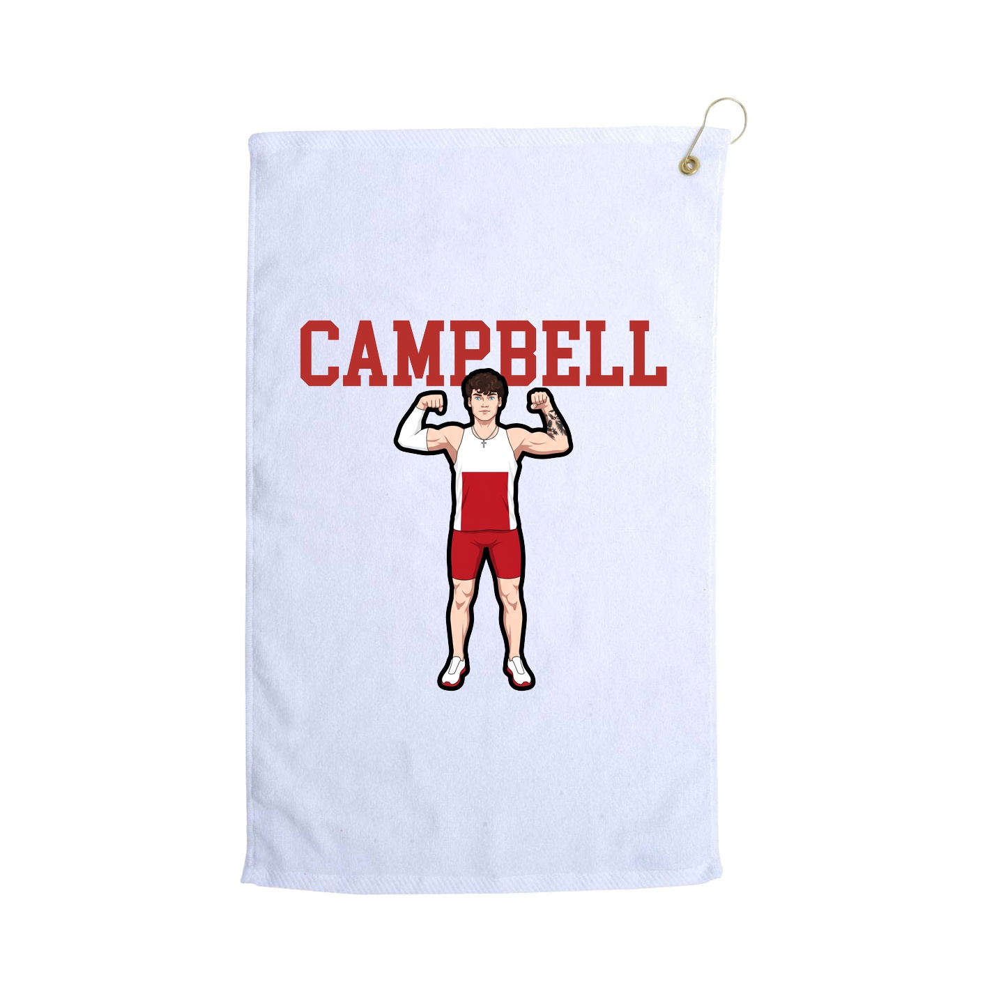 Golf Towel — Shirsey in White
