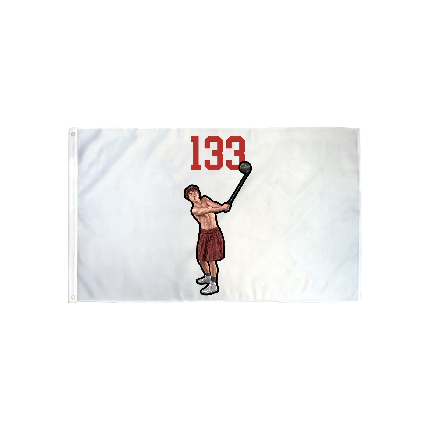 3x5 Flag — Number Top in Classic