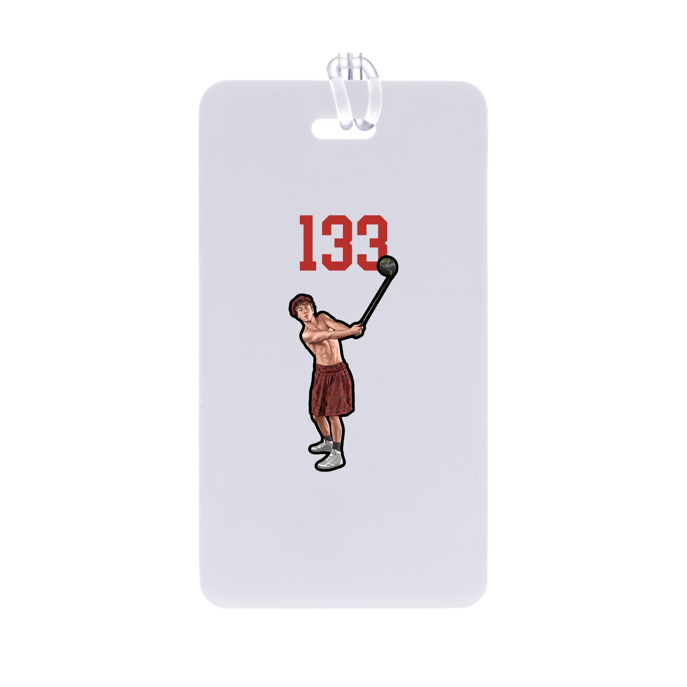 Bag Tag — Number Top in Classic