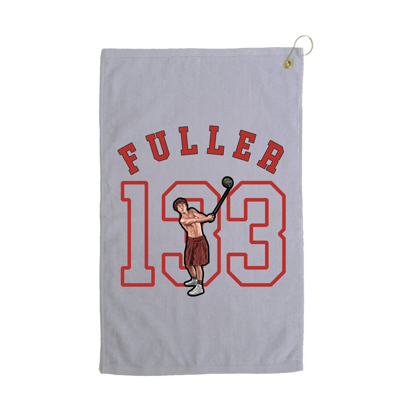 Golf Towel — Shirsey Arch in Grey