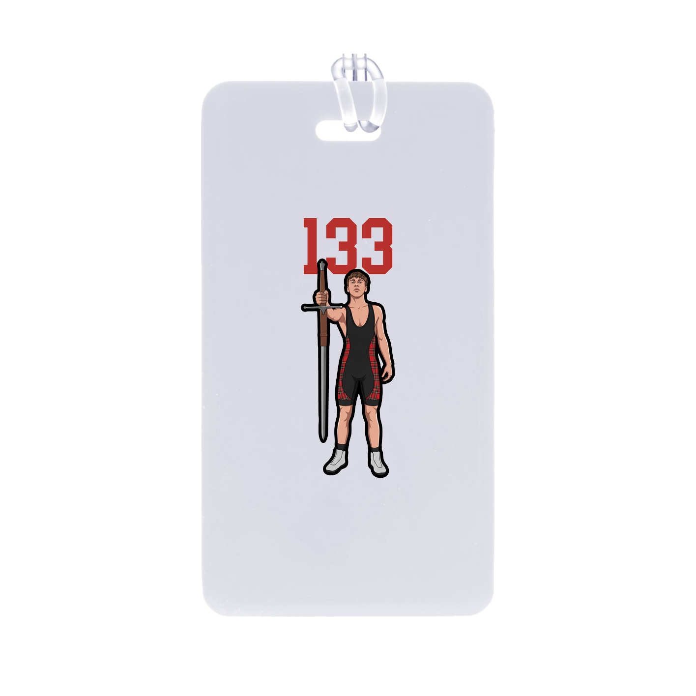 Bag Tag — Number Top in Classic